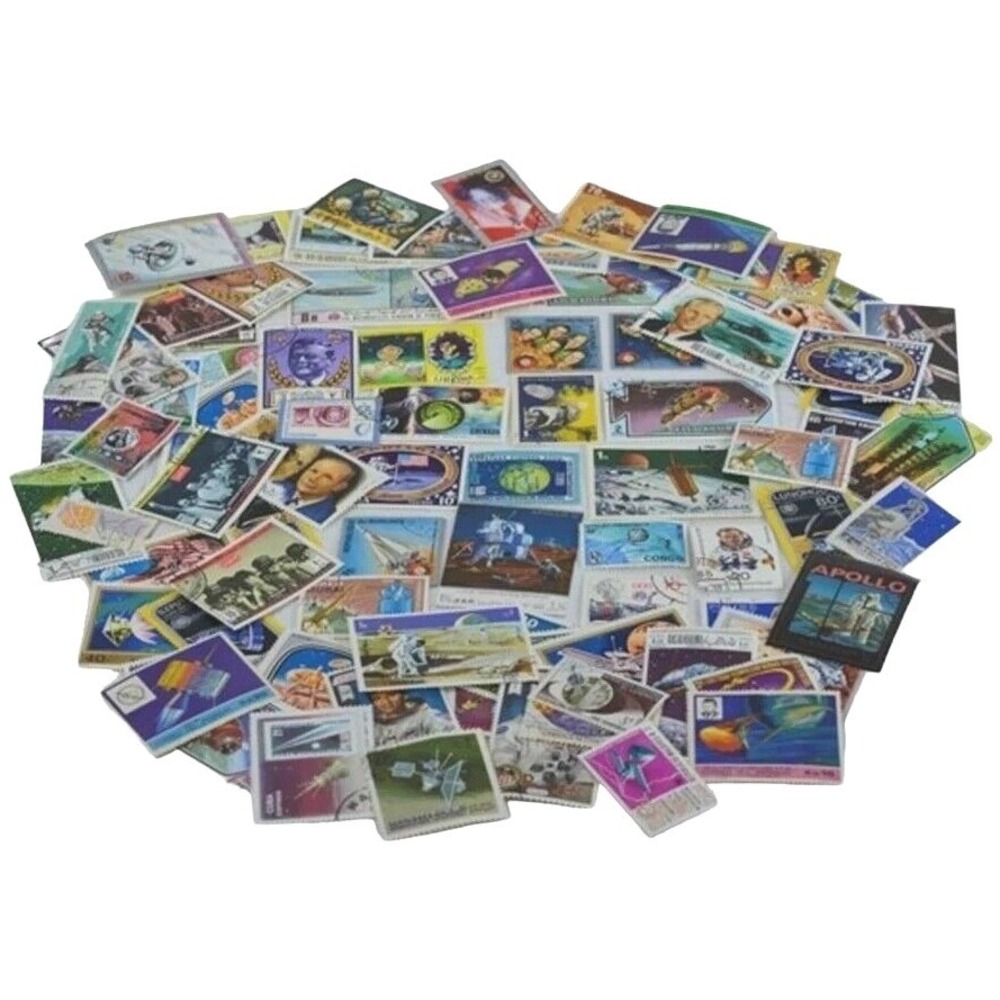 Large Collection of Foreign Used & Unused Mint Space‎ Flight Star Exploration